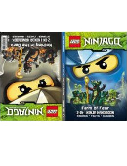 LEGO Ninjago 2-In-1 Ninja Handbook : Nothing In the Dark Farm of Fear Fashion