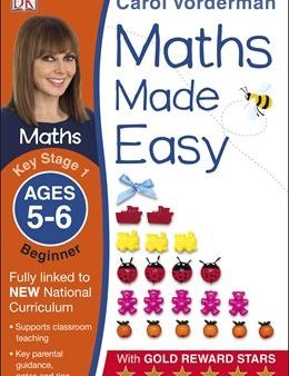 Maths Made Easy Ages 5-6 Key Stage 1 Beginner Hot on Sale