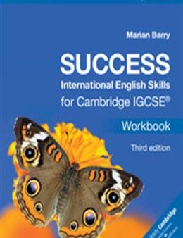 Success International English Skills For Cambridge IGCSE Workbook 3rd Edition Online Sale