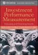 Investment Performance Measurement: Evaluating and Presenting Results Cheap