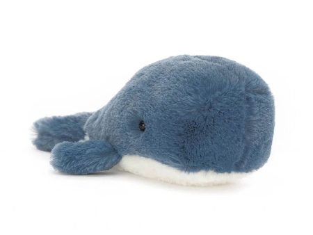 Jellycat Wavelly Whale Blue H6CM Hot on Sale